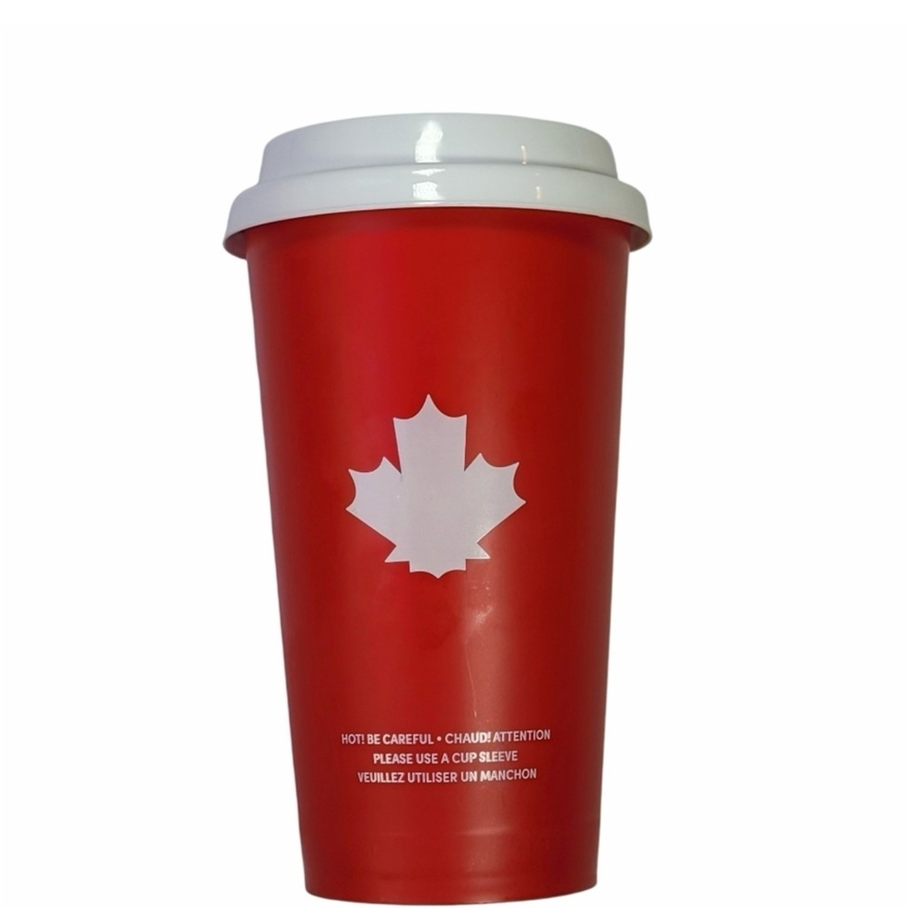 Set of 4 Tim Hortons Reusable Travel Mugs - Picture 3 of 4
